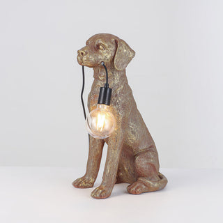 Lexi Golden Retriever LED Table Lamp