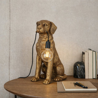 Lexi Golden Retriever LED Table Lamp