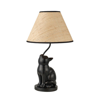 Lexi Upward-Looking Cat LED Table Lamp