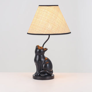 Lexi Upward-Looking Cat LED Table Lamp