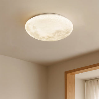 Lexi Luna Moon Tri Colour Dimmable Flush Mount LED Ceiling Light Small