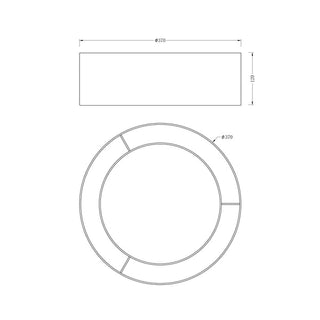 Lexi Kiki LED Flush Mount Light