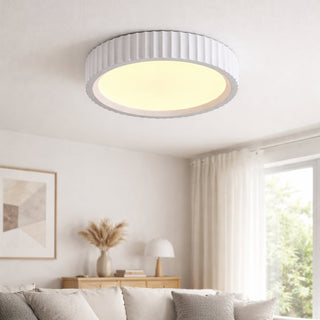 Lexi Mallory Plaster LED CCT Ceiling Light