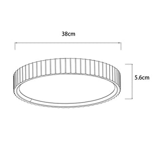 Lexi Mallory Plaster LED CCT Ceiling Light