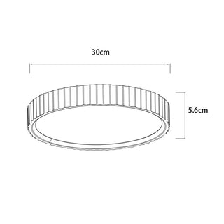 Lexi Mallory Plaster LED CCT Ceiling Light