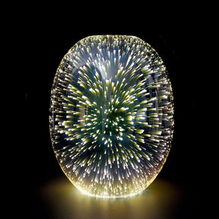 Clearance - Lexi Moravian Glass Oval Pendant Light