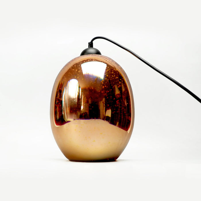 Lexi Moravian Glass Oval Pendant Light
