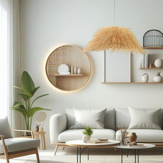 Lexi Harley Rattan Pendant Light
