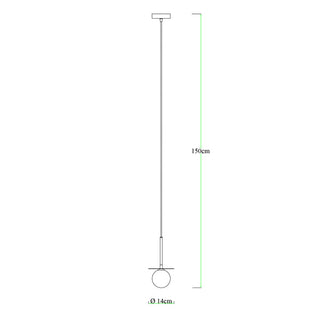 Lexi Ophelia 1lt Pendant Light
