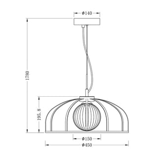 Lexi Calista LED Pendant Light
