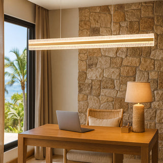 Lexi Apex Inbuilt LED CCT Linear Pendant Light