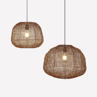 Lexi Nerina Rattan Pendant Light