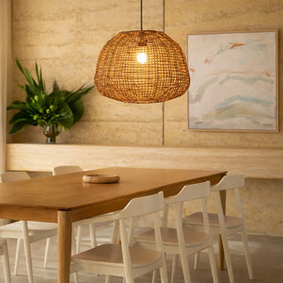 Lexi Nerina Rattan Pendant Light