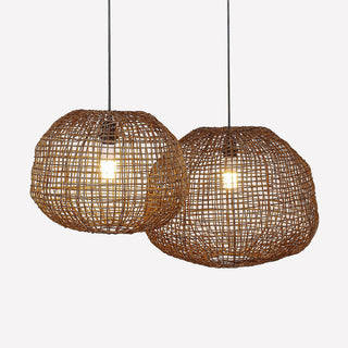 Lexi Nerina Rattan Pendant Light