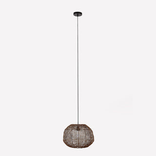 Lexi Nerina Rattan Pendant Light