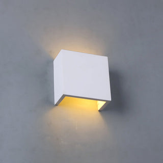 Lexi Solvia 1lt Plaster Wall Sconce