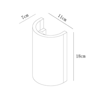 Lexi Verda 2lt Plaster Wall Sconce