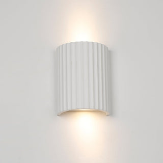 Lexi Jorik 2lt Plaster Wall Sconce