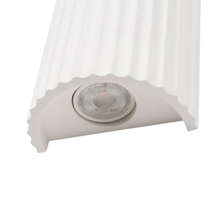 Lexi Jorik 2lt Plaster Wall Sconce