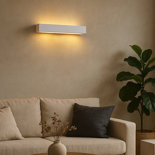 Lexi Elvon Plaster Wall Sconce Large