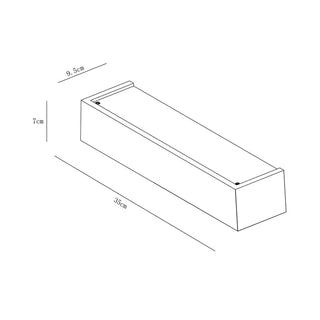 Lexi Elvon Plaster Wall Sconce Medium