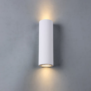 Lexi Onyx 2lt Plaster Wall Sconce