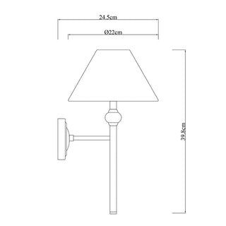 Lexi Violet Wall Sconce