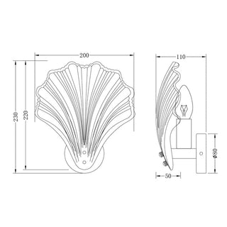 Lexi Aurora Wall Sconce