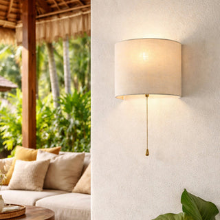 Lexi Reese Pull Cord Wall Light
