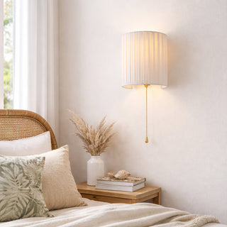 Lexi Willow Pull Cord Wall Light