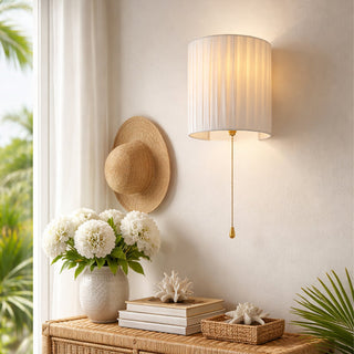 Lexi Willow Pull Cord Wall Light