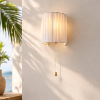 Lexi Willow Pull Cord Wall Light