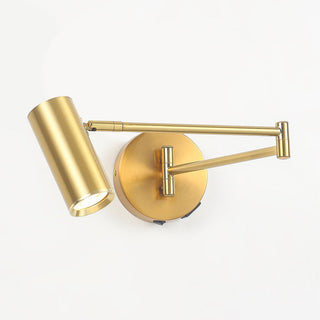 Lexi Beatrice Swing Arm Wall Lamp with charging ports