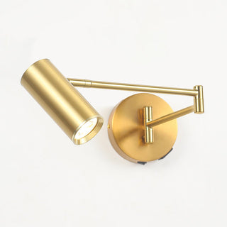 Lexi Beatrice Swing Arm Wall Lamp with charging ports