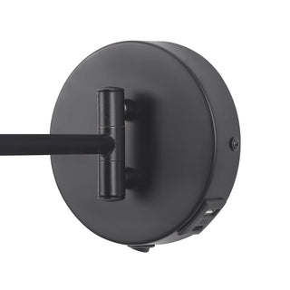Lexi Beatrice Swing Arm Wall Lamp with charging ports