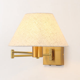 Lexi Elspet Swing Arm Wall Lamp with charging ports