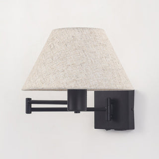 Lexi Elspet Swing Arm Wall Lamp with charging ports