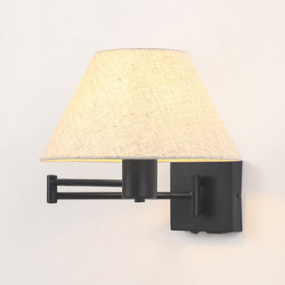 Lexi Elspet Swing Arm Wall Lamp with charging ports
