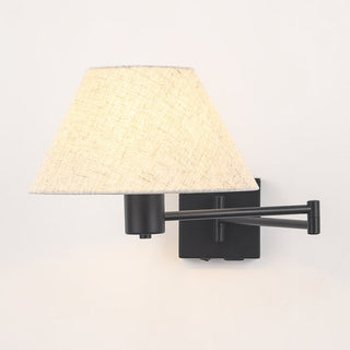 Lexi Elspet Swing Arm Wall Lamp with charging ports