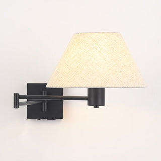 Lexi Elspet Swing Arm Wall Lamp with charging ports