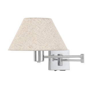Lexi Elspet Swing Arm Wall Lamp with charging ports