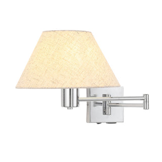 Lexi Elspet Swing Arm Wall Lamp with charging ports