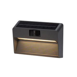 Lexi Nexa Solar LED Outdoor Wall Light with PIR Sensor IP65