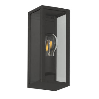 Lexi Zyra 1lt Outdoor Wall Light Black
