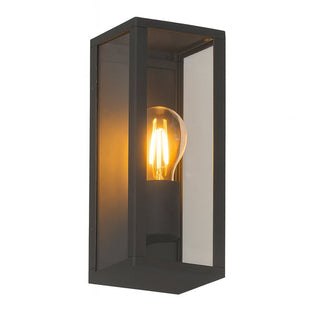 Lexi Zyra 1lt Outdoor Wall Light Black