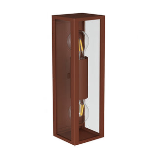 Lexi Zyra 2lt Up/Down Outdoor Wall Light Rusty