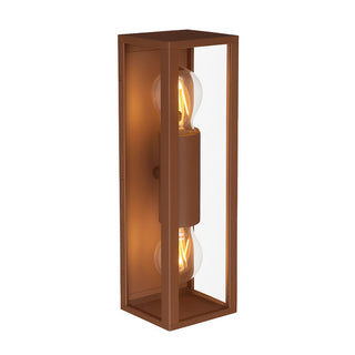 Lexi Zyra 2lt Up/Down Outdoor Wall Light Rusty