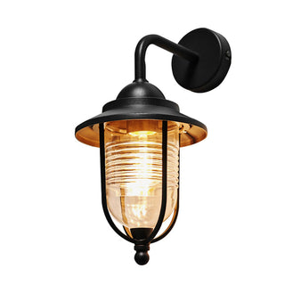 Lexi Elvo Outdoor Wall Light Black