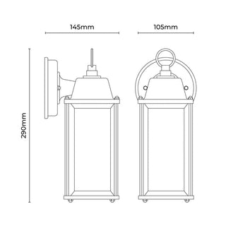 Lexi Quorra Outdoor Wall Light