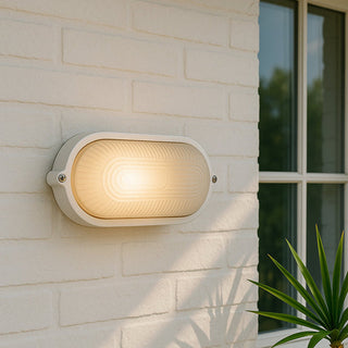 Lexi Ezra Oval Outdoor Bunker White